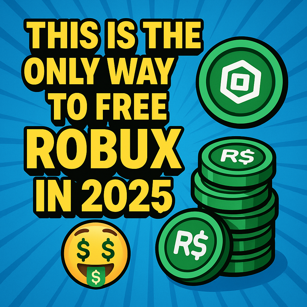 this is the only way to get free robux in 2025 🤑